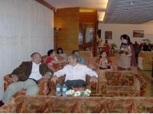 Guests interacting during Meeting